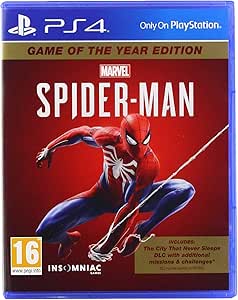 Marvel Spiderman Game Of The Year For Playstation 4