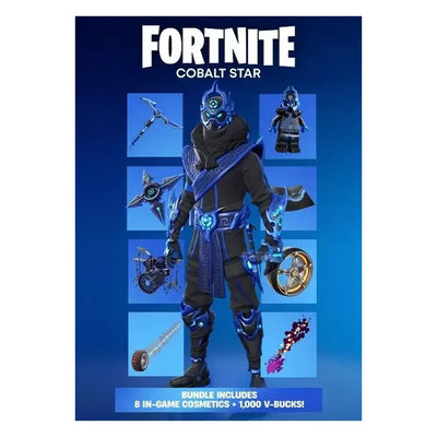 Fortnite Cobalt Star Bundle + 1000 V-Bucks (PS5/PS4) PSN Key – REGION 2