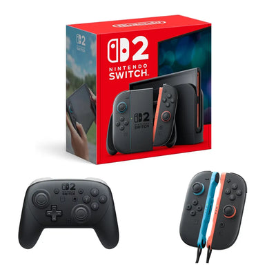 Nintendo Switch 2 UK Edition + Joy-Con 2 + Pro Controller