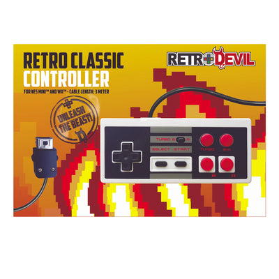 Retro Devil - Classic Controller For NES Mini Classic