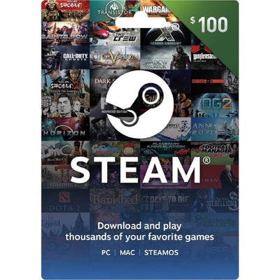 Steam Gift Card $100 (US)
