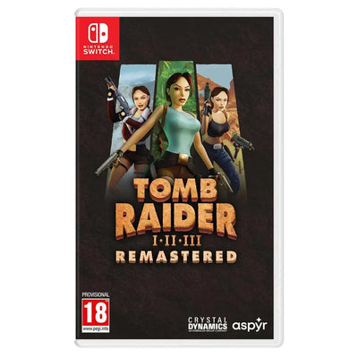 Tomb Raider I-III Remastered Starring Lara Croft for Switch