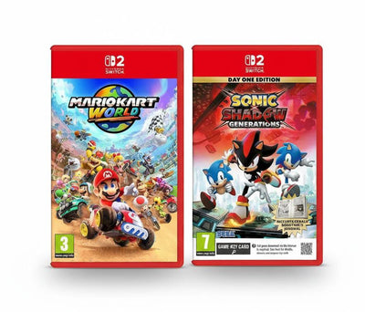 Mario Kart World for Switch 2 + Sonic x Shadow Generations for Switch 2