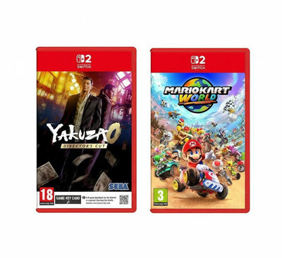 Mario Kart World for Switch 2 + Yakuza 0: Director’s Cut for Switch 2