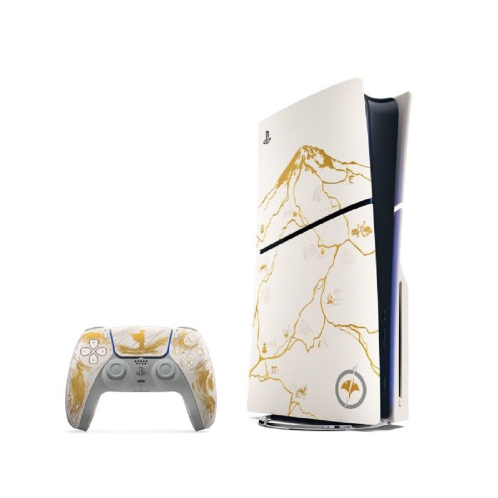 Playstation 5 Slim Disc Ghost of Yōtei Gold Limited Edition