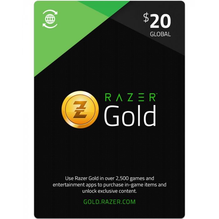 Razer Gold $20 (Global) - Email Delivery