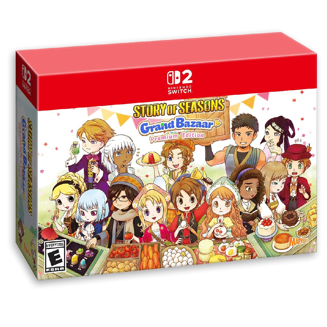 Story Of Seasons: Grand Bazaar Premium Edtion for Switch 2