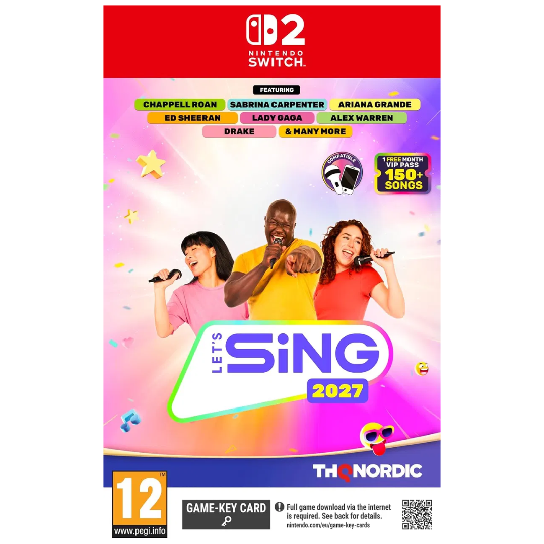 Let's Sing 2027 for Switch 2