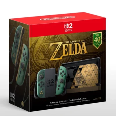 Nintendo Switch 2 – The Legend Of Zelda Ocarina Of Time Limited Edition (40th anniversary)